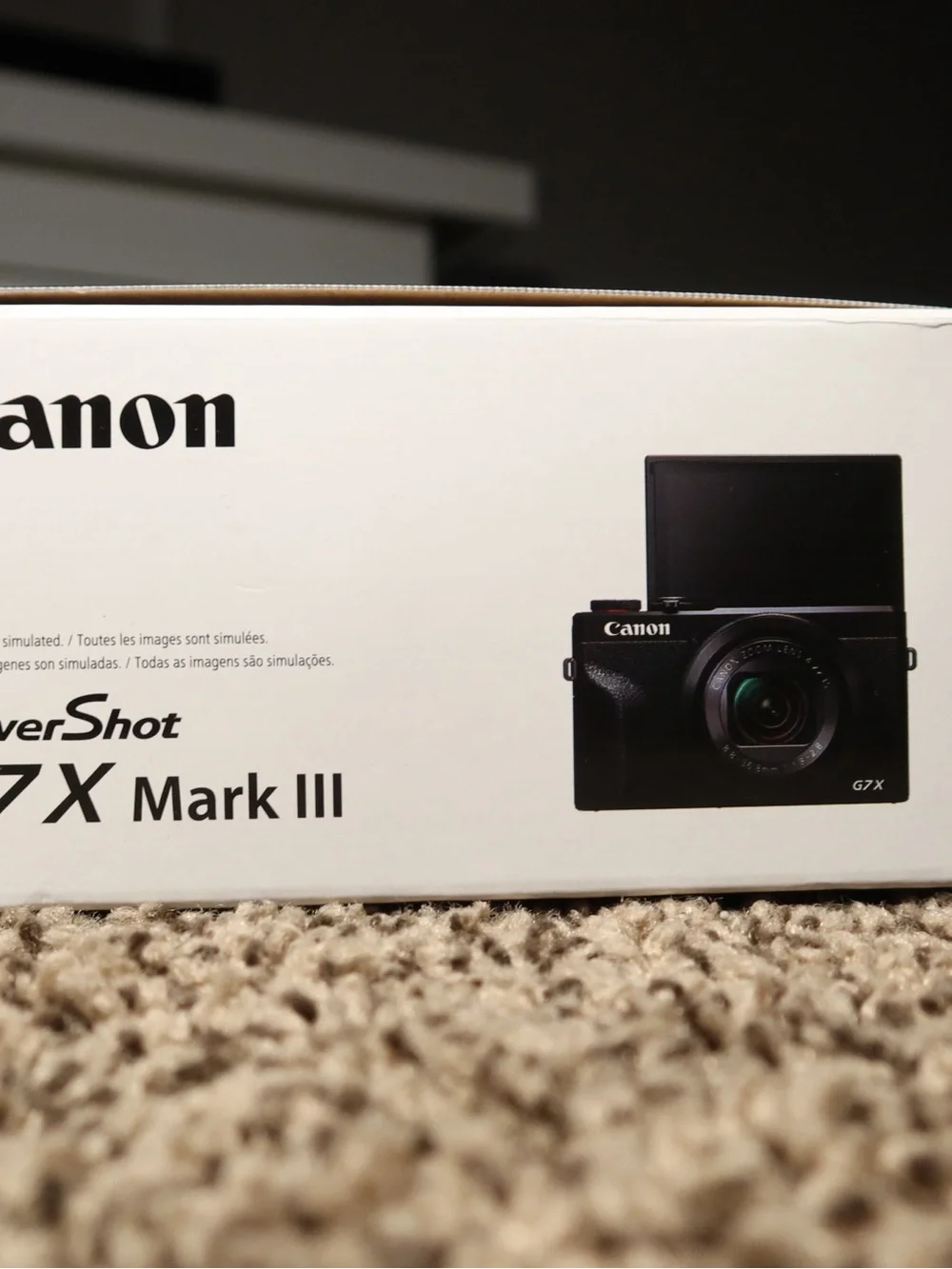 Canon PowerShot G7 X Mark III — Black